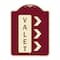 Signmission Designer Series Valet Right Arrow, Burgundy Heavy-Gauge Aluminum Sign, 24" x 18", BU-1824-22742 A-DES-BU-1824-22742 - alternate 1